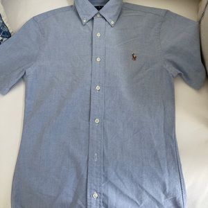Ralph Lauren men xsmall blue button down